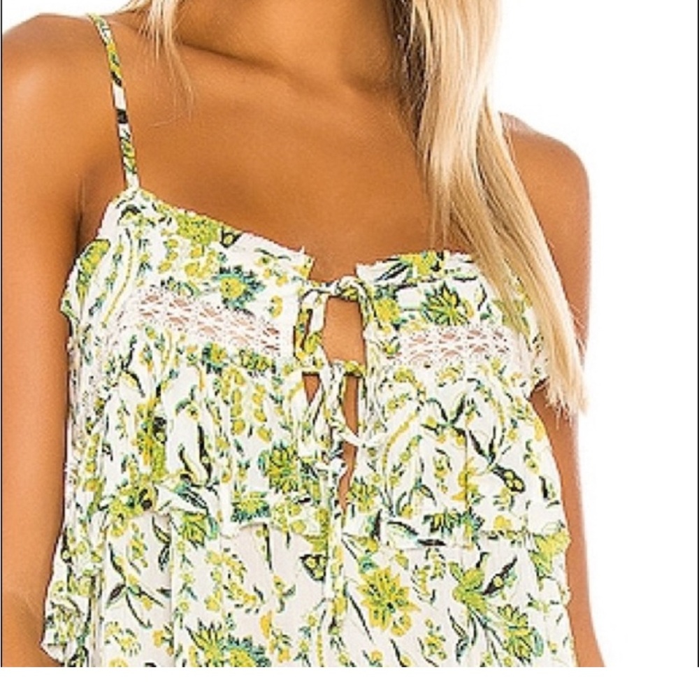 Free People Ruffle Mini Dress - Picture 4 of 7